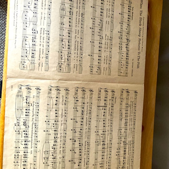 Vintage Irving Berlin Sheet Music - Picture 2 of 5